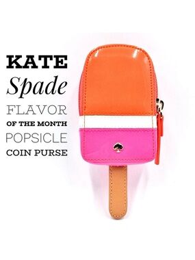 Kate Spade Flavor Of The Month Popsicle Coin Purse
